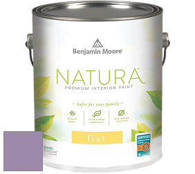 Benjamin Moore 512 Natura Interior Flat Finish матовая краска цвет NCS S 3030-R50B 