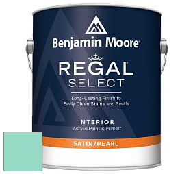 Benjamin Moore 550 Regal Select Waterborne Interior Pearl Finish краска цвет 2043-50 South Beach