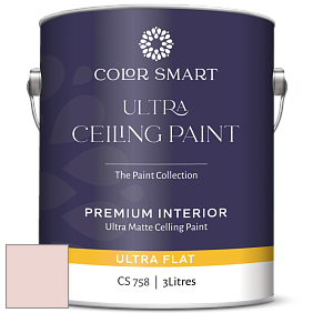 COLOR SMART CS 758 ULTRA CEILING PAINT ультраматовая краска цвет 2091-70 April Pink