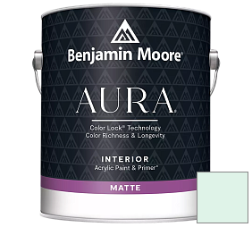 Краска Benjamin Moore Aura Interior Paint - Matte (522) цвет 2038-70 Irish Spring