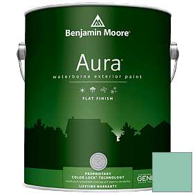 Краска Aura Waterborne Exterior Flat Finish (629) цвет 599 Brookdale Gardens