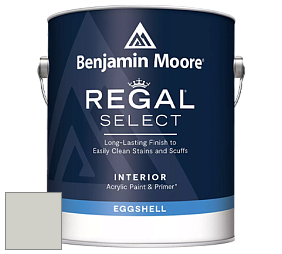 Benjamin Moore 549 Regal Select Waterborne Interior Eggshell Finish краска цвет 2137-60 Gray Owl