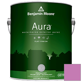 Краска Aura Waterborne Exterior Flat Finish (629) цвет 2076-40 Raspberry Mousse