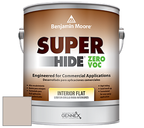Benjamin Moore 355 Super Hide Zero Voc Interior Flat краска цвет 989 Alphano Beige