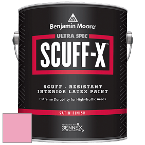 Benjamin Moore 486 Ultra Spec SCUFF-X Interior Satin Finish краска цвет 2000-50 Blush Tone