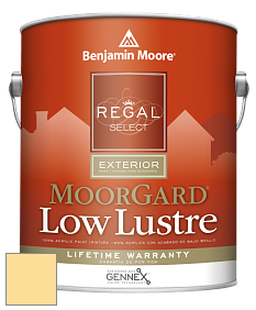Benjamin Moore W103 Regal Select Exterior Paint-MoorGard Low Lustre Finish краска цвет 2020-50 Mellow Yellow