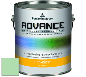 Benjamin Moore 794 Advance Interior Paint-High Gloss глянцевая алкидная эмаль цвет 2033-50 Bud Green