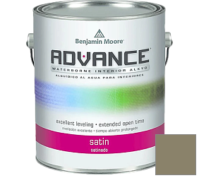 Краска Benjamin Moore 792. Advance Interior Paint-Satin эмаль цвет 510 Springfield Sage