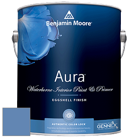 Benjamin Moore Aura 524 Waterborne Interior Eggshell Finish краска цвет NCS S 3040-R80B 