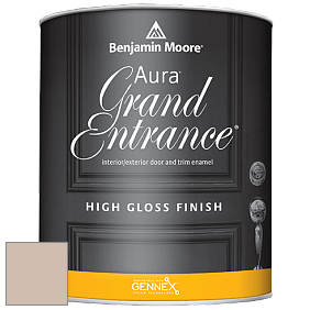 Benjamin Moore Aura 148 Grand Entrance High Gloss эмаль цвет 1025 Chocolate Mousse