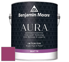 Benjamin Moore Aura 522 Interior Paint - Matte краска цвет 2077-20 Gypsy Pink