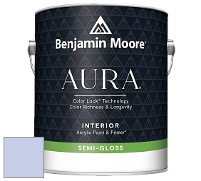 Benjamin Moore Aura 528 Waterborne Interior Semi-gloss Finish краска цвет 2068-60 Purple Lace