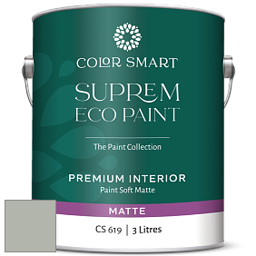 COLOR SMART CS 619 SUPREM ECO PAINT матовая краска цвет 2138-50 Misted Green