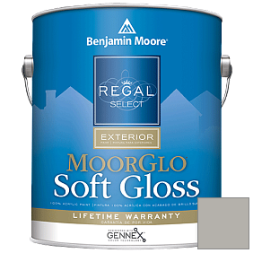 Краска Regal Select Exterior Paint-Moor GloSoft Gloss Finish (W096) цвет AC-26 BM AC-26