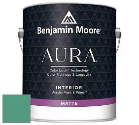 Benjamin Moore Aura 522 Interior Paint - Matte краска цвет NCS S 3040-B90G 