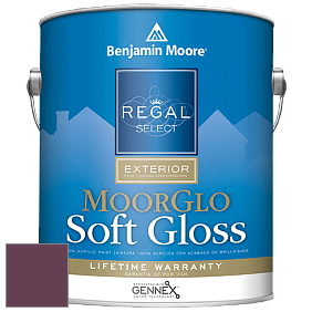 Benjamin Moore W096 Regal Select Exterior Paint-Moor GloSoft Gloss Finish краска цвет 2075-10 Dark Burgundy