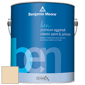 Benjamin Moore Ben W626 Premium Interior Latex Eggshell краска цвет 219 Coronado Cream