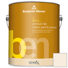 Краска Ben Premium Interior Latex Flat (W625) цвет 2157-70 Ivory Tower