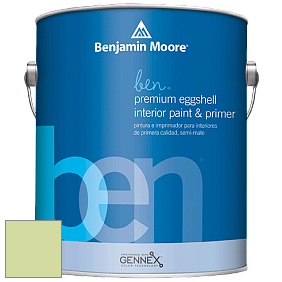 Benjamin Moore Ben W626 Premium Interior Latex Eggshell краска цвет 2029-50 Potpourri Green