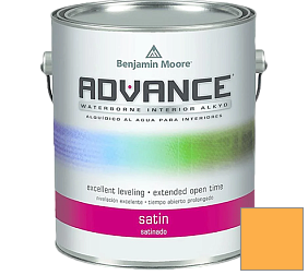 Краска Benjamin Moore 792. Advance Interior Paint-Satin эмаль цвет 315 Oxford Gold