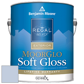 Benjamin Moore W096 Regal Select Exterior Paint-Moor GloSoft Gloss Finish краска цвет 1430 Spring Flowers