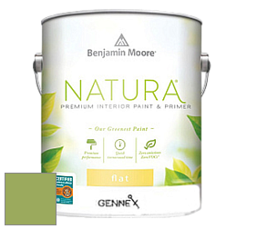 Benjamin Moore 514 Natura Interior Semi-Gloss Finish краска цвет NCS S 2050-G40Y 
