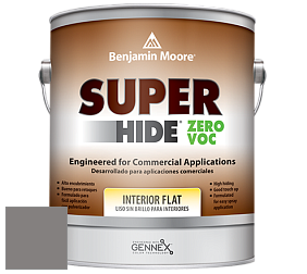 Benjamin Moore 355 Super Hide Zero Voc Interior Flat краска цвет 2112-40 Stone