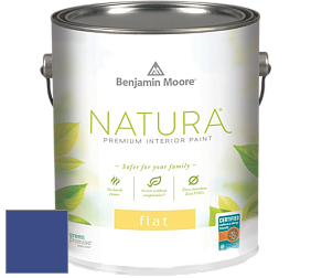 Benjamin Moore 512 Natura Interior Flat Finish матовая краска цвет NCS S 4055-R70B 