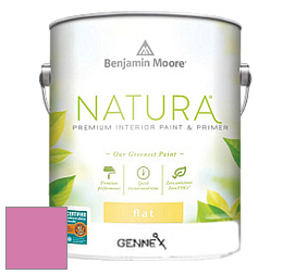 Benjamin Moore 514 Natura Interior Semi-Gloss Finish краска цвет 2079-40 Springtime Bloom