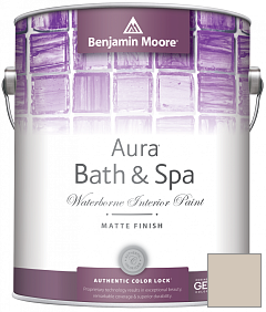 Краска Benjamin Moore Aura Bath & Spa Interior Paint Matte Finish (532) цвет HC-78 BM HC-78