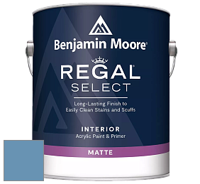 Benjamin Moore 548 IRegal Select Interior Paint - Matte краска цвет 810 Blue Dragon