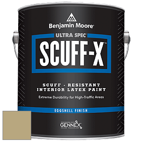 Benjamin Moore 485 Ultra Spec SCUFF-X Interior Eggshell Finish краска цвет NCS S 3020-G90Y 