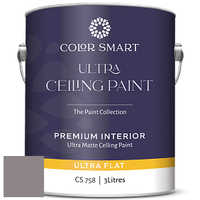 COLOR SMART CS 758 ULTRA CEILING PAINT ультраматовая краска цвет NCS S 5005-R20B 