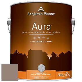 Benjamin Moore Aura 634 Waterborne Exterior Low Lustre Finish краска цвет 2107-40 Driftwood