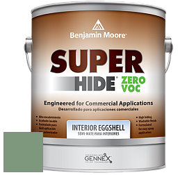 Benjamin Moore 357 Super Hide Zero Voc Interior Eggshell краска цвет HC-128 BM HC-128