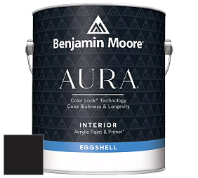 Benjamin Moore Aura 524 Waterborne Interior Eggshell Finish краска цвет RAL 8022 