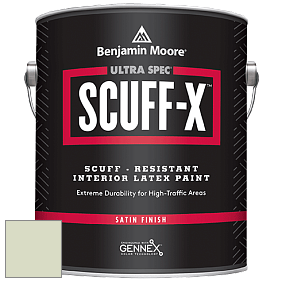 Benjamin Moore 486 Ultra Spec SCUFF-X Interior Satin Finish краска цвет NCS S 1010-G40Y 