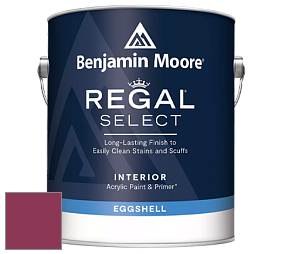 Benjamin Moore 549 Regal Select Waterborne Interior Eggshell Finish краска цвет 2077-10 Magenta