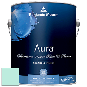 Benjamin Moore Aura 524 Waterborne Interior Eggshell Finish краска цвет 2045-60 Winter Green