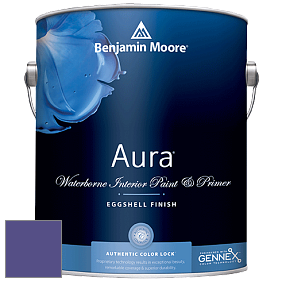 Benjamin Moore Aura 524 Waterborne Interior Eggshell Finish краска цвет NCS S 4050-R60B 