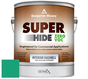 Benjamin Moore 357 Super Hide Zero Voc Interior Eggshell краска цвет 2044-30 St. Patrick