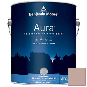 Краска Aura Waterborne Exterior Semi-Gloss Finish (632) цвет 2095-50 Just Beige