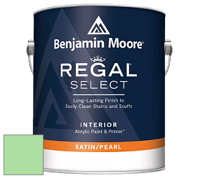Benjamin Moore 550 Regal Select Waterborne Interior Pearl Finish краска цвет NCS S 0540-G20Y 