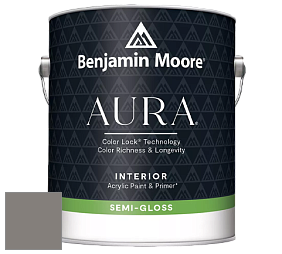 Benjamin Moore Aura 528 Waterborne Interior Semi-gloss Finish краска цвет NCS S 5502-Y50R 