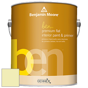 Benjamin Moore Ben W625 Premium Interior Latex Flat краска цвет NCS S 0520-G70Y 