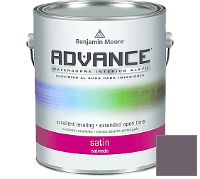 Краска Benjamin Moore 792. Advance Interior Paint-Satin эмаль цвет 2116-30 Cabernet