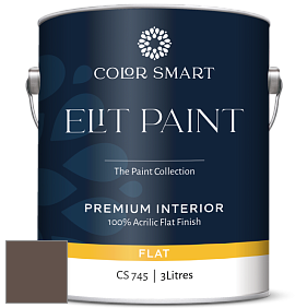 COLOR SMART CS 745 ELIT PAINT глубокоматовая моющаяся краска цвет 2109-20 Hearthstone Brown