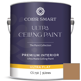 Краска COLOR SMART CS 758 ULTRA CEILING PAINT ультраматовая краска цвет 1063 Gingersnaps