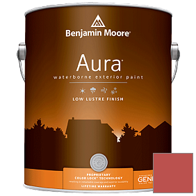 Краска Aura Waterborne Exterior Low Lustre Finish (634) цвет 1307 Geranium