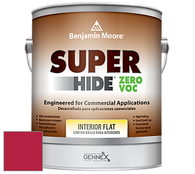 Benjamin Moore 355 Super Hide Zero Voc Interior Flat краска цвет RAL 3027 